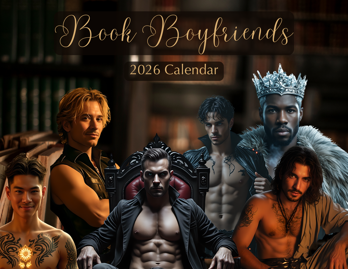 Romantasy Book Boyfriend Calendar 2026