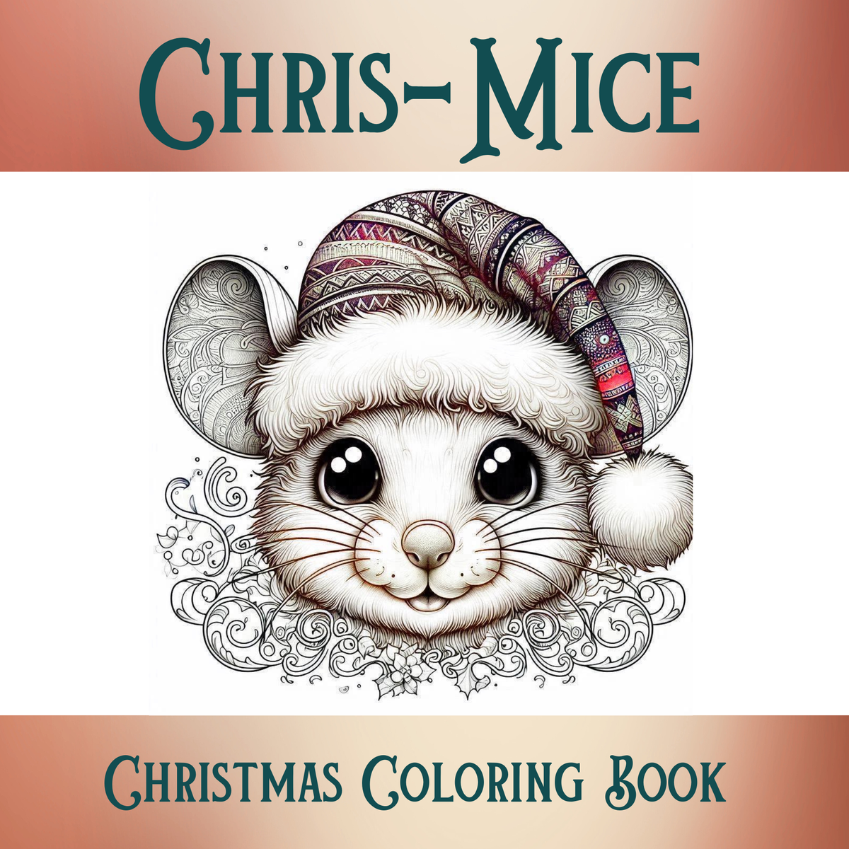 Chris-Mice Christmas Coloring Book