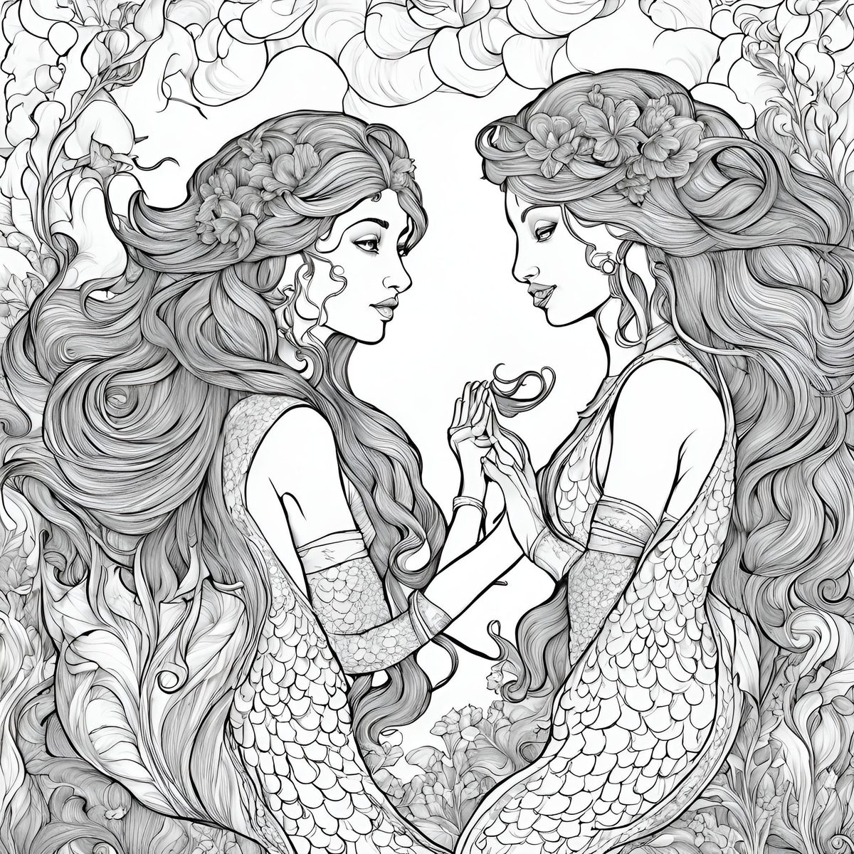 Seasters Coloring Page