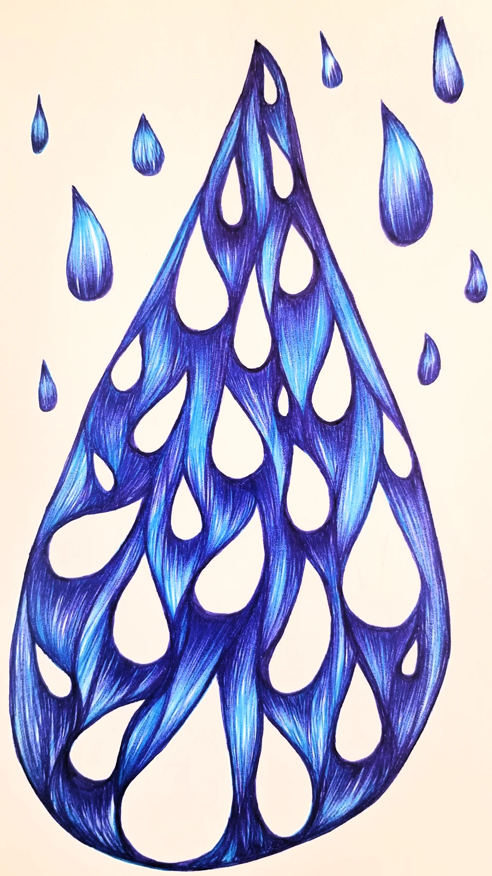 Raindrops by Sherrina Hansen